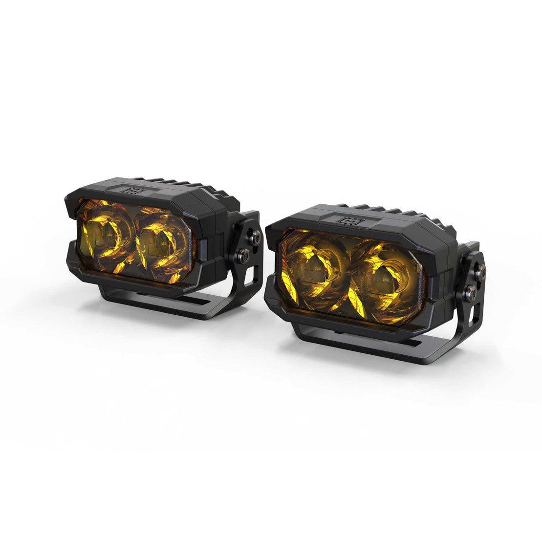 Universal 2Banger LED Ditch Light Pods (BAF102)-Pod Lights-Morimoto-Dirty Diesel Customs