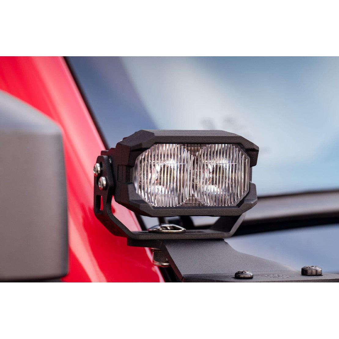 Universal 2Banger LED Ditch Light Pods (BAF102)-Pod Lights-Morimoto-Dirty Diesel Customs
