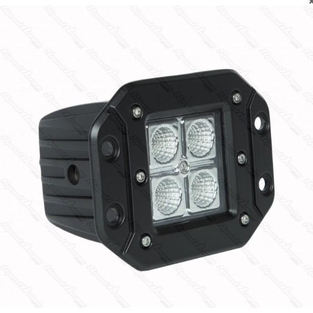 Universal 4Pack Flush-Mount LED Light (10-20032)-Pod Lights-Speed Demon-Dirty Diesel Customs
