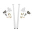 Universal 58" Traction Bars For Inline Leafspring 4" Axle (HSP-U-035-3-1-HSP)-Traction Bars-HSP Diesel-HSP-U-035-3-1-HSP-W-Dirty Diesel Customs