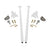 Universal 75" Traction Bars For Inline Leafspring 4" Axle (HSP-U-035-3-3-HSP)-Traction Bars-HSP Diesel-HSP-U-035-3-3-HSP-W-Dirty Diesel Customs