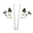 Universal 80" Traction Bars For Offset Leafspring 4" Axle (HSP-U-035-1-4-HSP)-Traction Bars-HSP Diesel-HSP-U-035-1-4-HSP-W-Dirty Diesel Customs