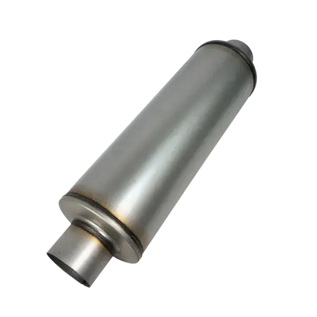 Universal Aluminized 8" Round Fiberglass Packed Muffler (618X / 619X)-Muffler-Mel's Manufacturing-Dirty Diesel Customs