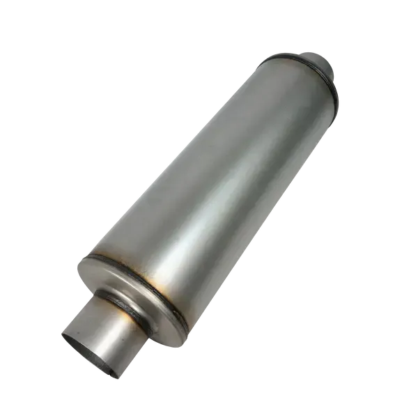 Universal Aluminized 8" Round Fiberglass Packed Muffler (618X / 619X)-Muffler-Mel's Manufacturing-Dirty Diesel Customs