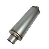 Universal Aluminized 8" Round Fiberglass Packed Muffler (618X / 619X)-Muffler-Mel's Manufacturing-Dirty Diesel Customs