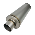 Universal Aluminized 8" Round Fiberglass Packed Muffler (618X / 619X)-Muffler-Mel's Manufacturing-Dirty Diesel Customs