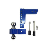 Universal Ball Mount 2" Shank, 6" Drop (HP10461-X)-Drop Hitch-PACBRAKE-Dirty Diesel Customs