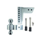 Universal Ball Mount 2.5" Shank, 6" Drop (HP10463-X)-Drop Hitch-PACBRAKE-HP10463-1-Dirty Diesel Customs