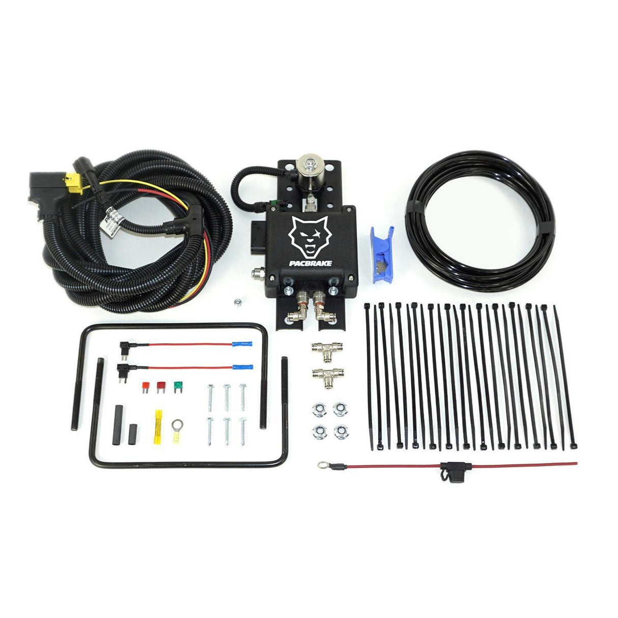 Universal Bravo Wireless Air Controls (3rd Gen) Air Tank Compatible (Onboard Air) (HP30000-ES-X)-Air Compressor-PACBRAKE-HP30000-ES-Dirty Diesel Customs