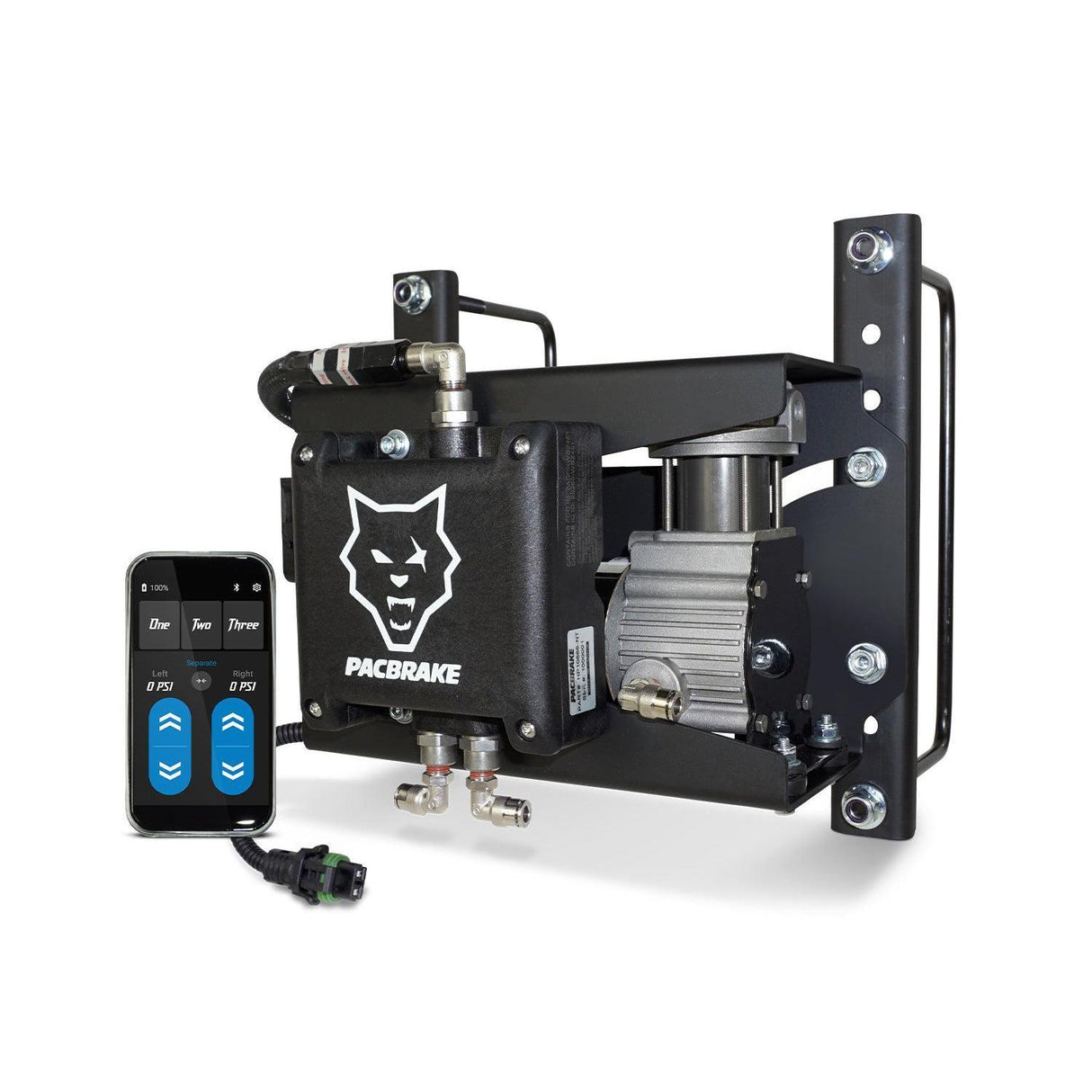 Universal Bravo Wireless Air Controls (3rd Gen) (HP30030-NT-QM)-Air Compressor-PACBRAKE-Dirty Diesel Customs