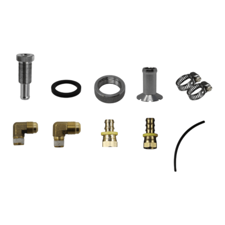 Universal Diesel Fuel Bulkhead & Viton Suction Tube Kit (STK1005)-Fuel Pump Accessory-Fass Fuel Systems-Dirty Diesel Customs