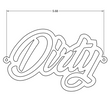 Universal Dirty Badge (DDC-EXT-A161)-Dress Up-Dirty Diesel Customs-Dirty Diesel Customs