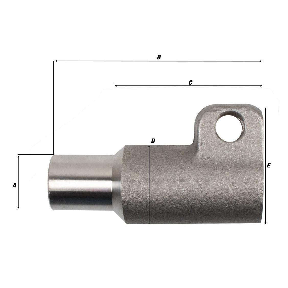 Universal Double Adjuster Tube Adapter 7/8"-14 (3620-0701)-Adapters-Synergy MFG-Dirty Diesel Customs