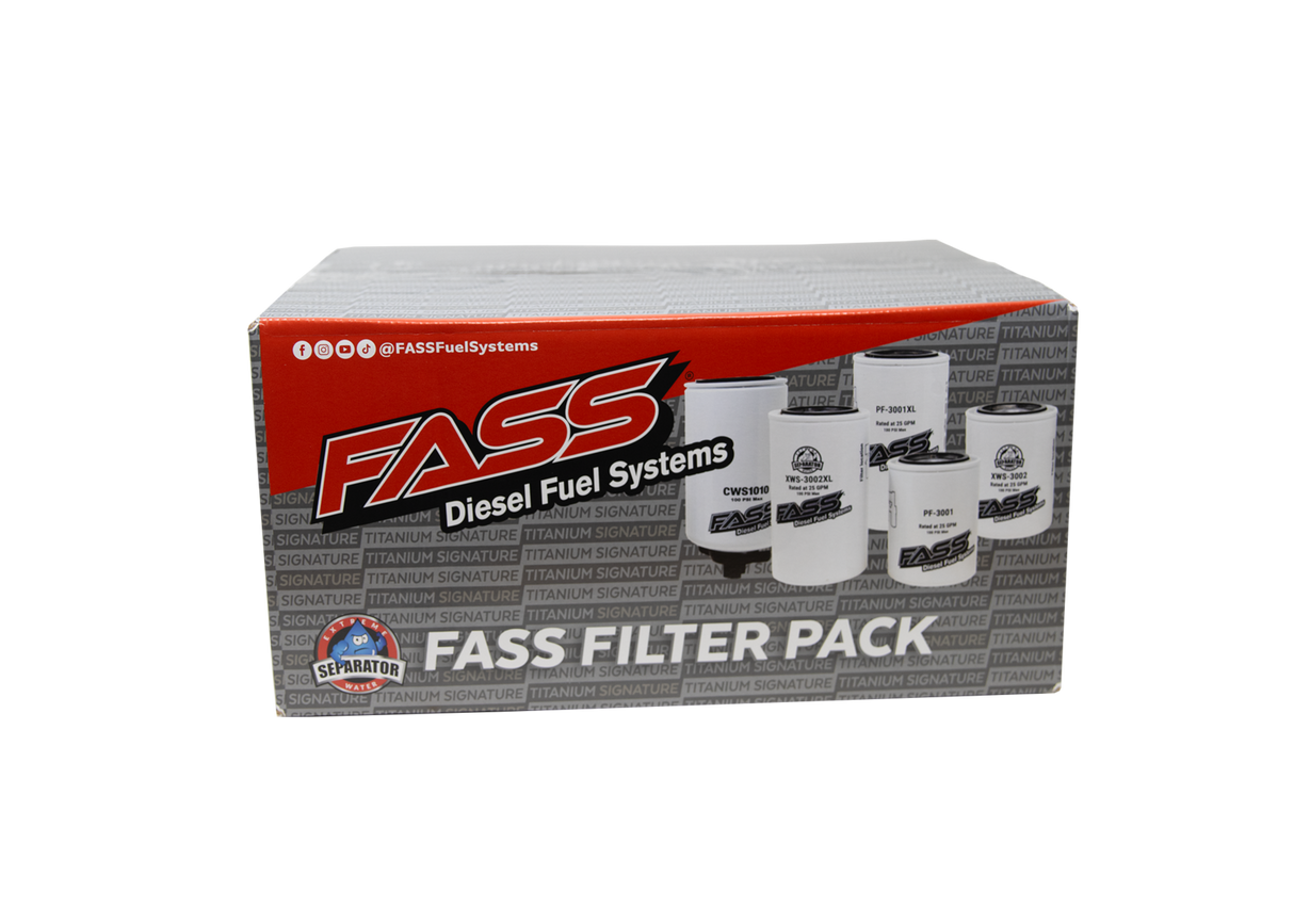 Universal Drop-In Filter Pack (FP1000)-Fuel Filter-Fass Fuel Systems-Dirty Diesel Customs