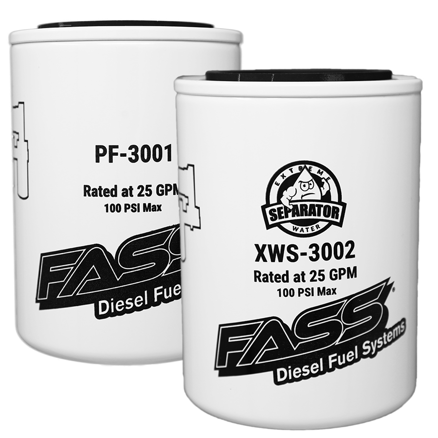 Universal FASS Fuel Particulate Filter (PF3001)-Fuel Filter-Fass Fuel Systems-Dirty Diesel Customs