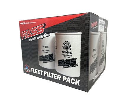 Universal Fleet Filter Pack (FLP3000)-Filter Kit-Fass Fuel Systems-Dirty Diesel Customs