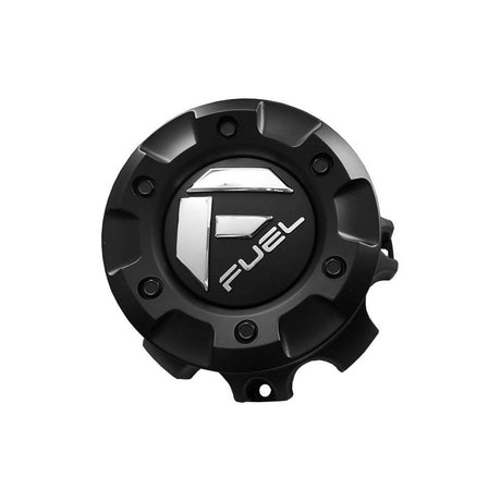 Universal Fuel Black 8 Lug Cap-Tall (garage-sale-1001-60B)-Wheel Caps-Fuel-Dirty Diesel Customs