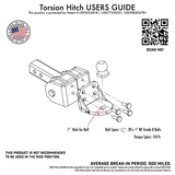 Universal Glyder Torsion-Flex Ball mount w/2" Shank (GH-1200X)-Drop Hitch-Gen-Y Hitch-Dirty Diesel Customs
