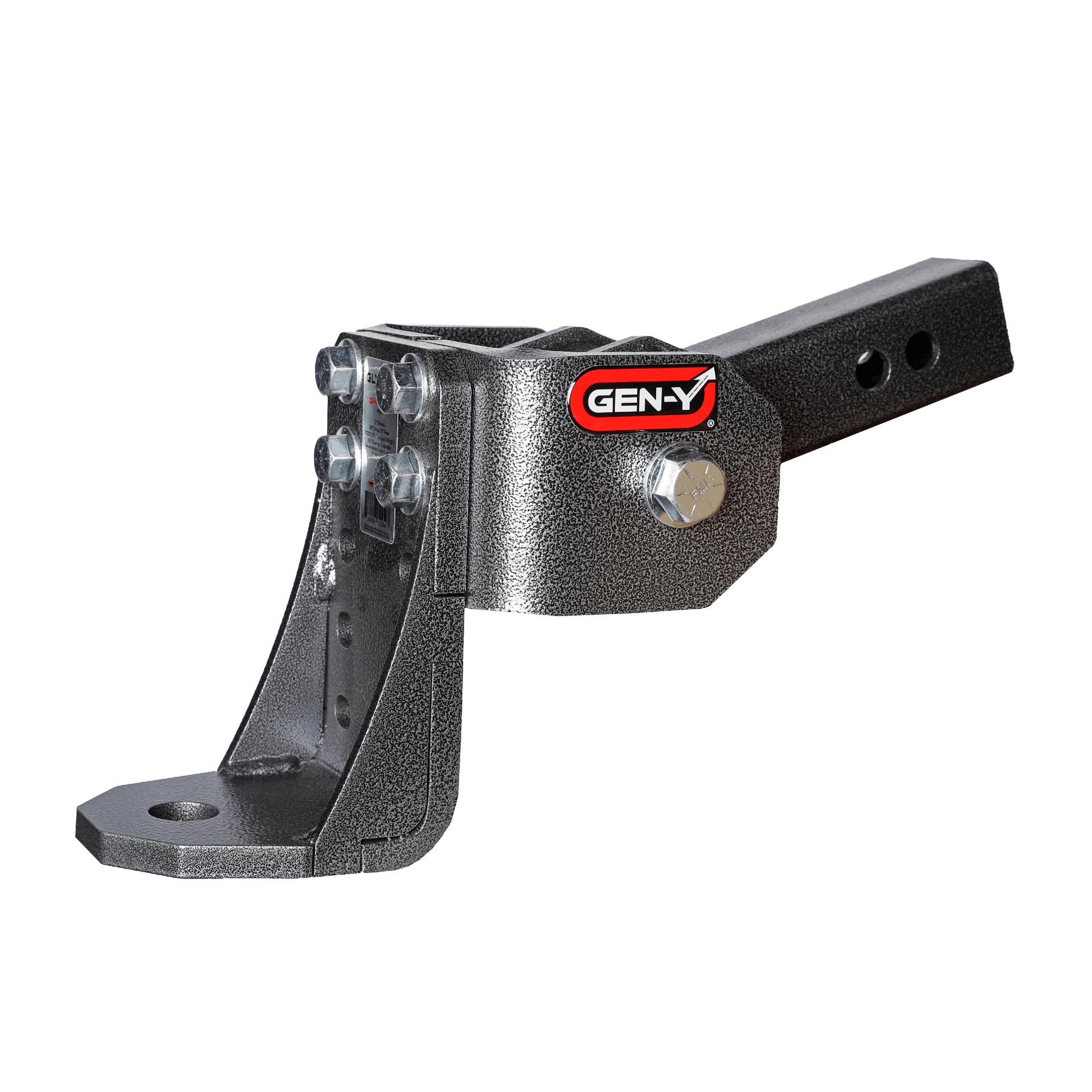 Universal Glyder Torsion-Flex Ball mount w/2" Shank (GH-1200X)-Drop Hitch-Gen-Y Hitch-GH-12005-Dirty Diesel Customs