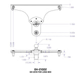 Universal GoosePuck 5″ Offset Ball Puck System (GH-2100X)-Towing Accessories-Gen-Y Hitch-GH-21002-Dirty Diesel Customs