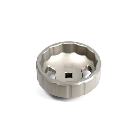 Universal Hard Anodized Billet Aluminum Engine Oil Filter Socket (For 114000650 and 114000760) (114000659)-Oil Filter-PPE-Dirty Diesel Customs