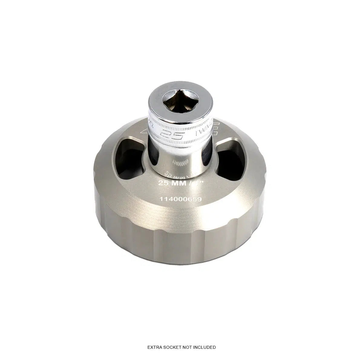 Universal Hard Anodized Billet Aluminum Engine Oil Filter Socket (For 114000650 and 114000760) (114000659)-Oil Filter-PPE-Dirty Diesel Customs