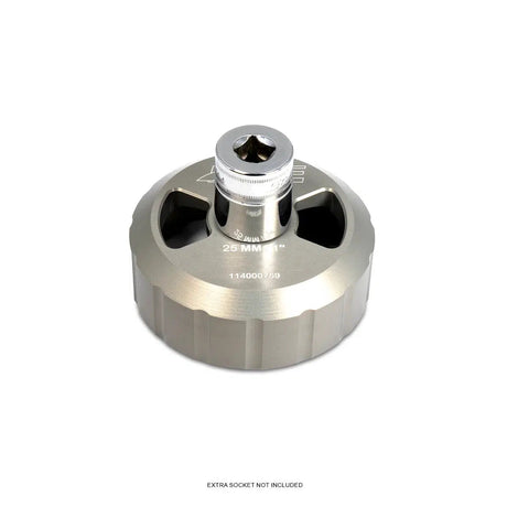 Universal Hard Anodized Billet Aluminum Socket 93mm 15F (For 114000750 and 314000767 ) (114000759)-Oil Filter-PPE-Dirty Diesel Customs