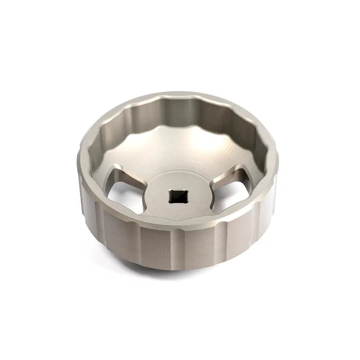 Universal Hard Anodized Billet Aluminum Socket 93mm 15F (For 114000750 and 314000767 ) (114000759)-Oil Filter-PPE-Dirty Diesel Customs