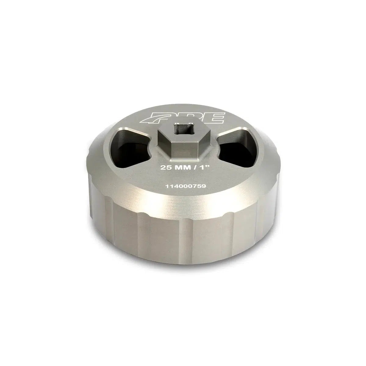 Universal Hard Anodized Billet Aluminum Socket 93mm 15F (For 114000750 and 314000767 ) (114000759)-Oil Filter-PPE-Dirty Diesel Customs