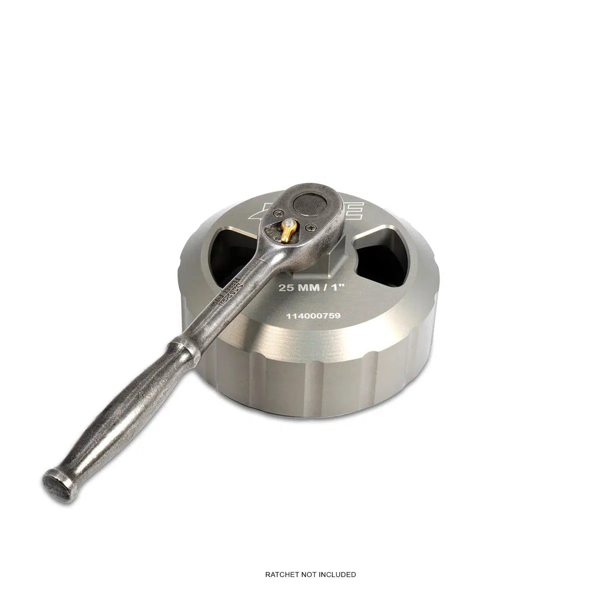 Universal Hard Anodized Billet Aluminum Socket 93mm 15F (For 114000750 and 314000767 ) (114000759)-Oil Filter-PPE-Dirty Diesel Customs