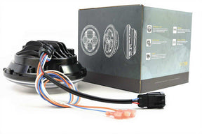 Universal Individual Round Black Sealed Bi-LED 2.0 7" (LF271)-LED Bulb-Morimoto-LF271-Dirty Diesel Customs
