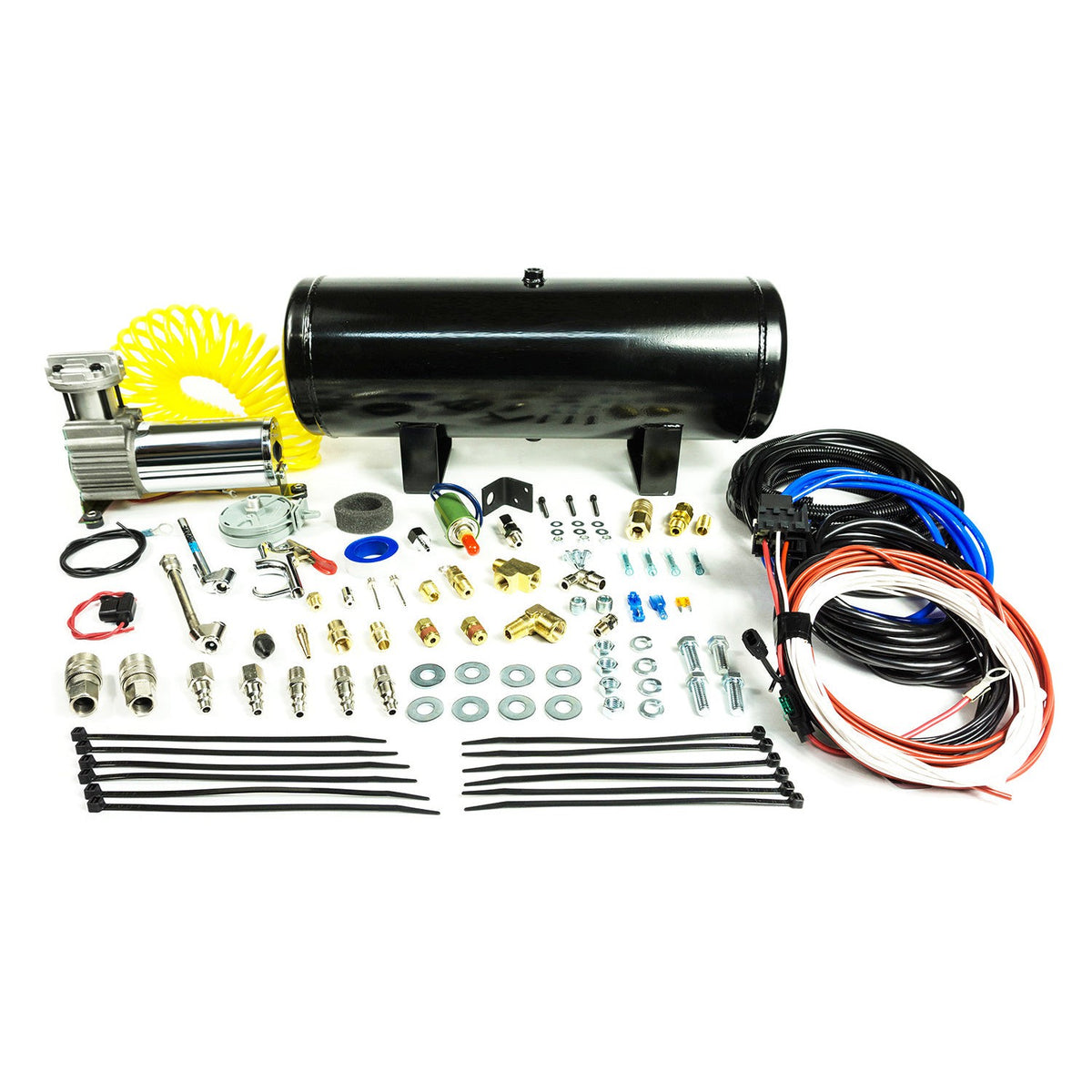 Api Air Kit Universal Onboard Air Kit W/ 2½ Gallon Aluminum Air Tank ...
