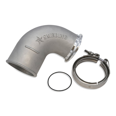 Universal S400 90-Degree 4" Elbow w/ Clamp & O-Ring (S4ECO4)-Intake Elbows-Smeding Diesel LLC-Dirty Diesel Customs