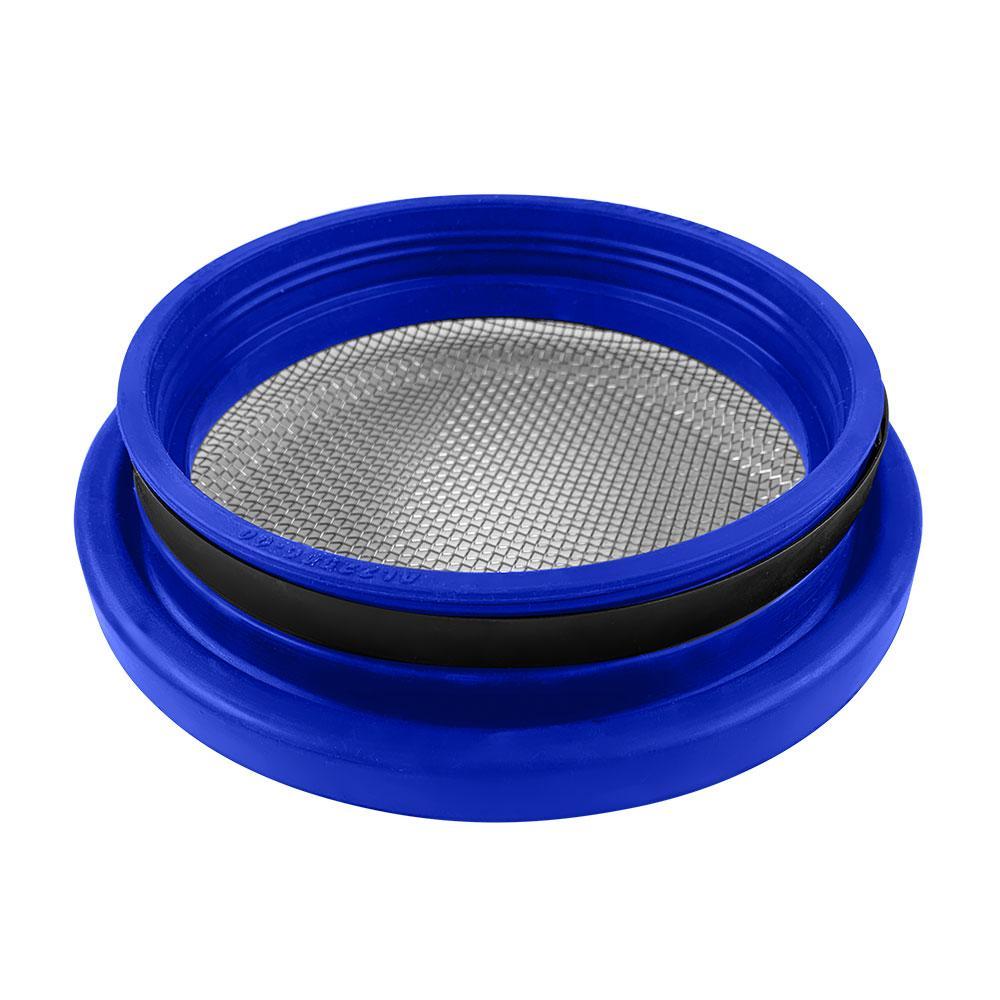 Universal S&B Turbo Screen Guard W/ Velocity Stack (Blue) (77-30XX)-Turbo Kit Accessory-S&B Filters-Dirty Diesel Customs