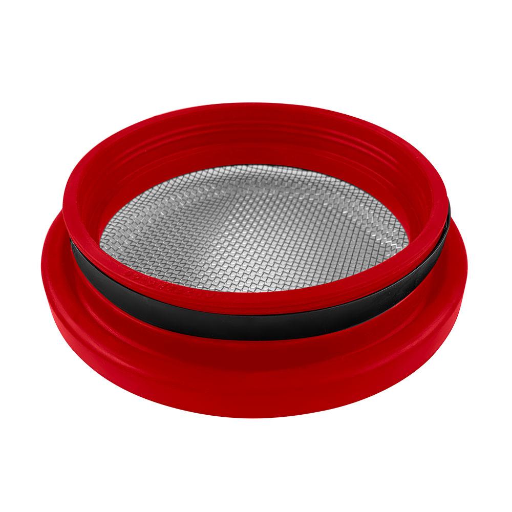 Universal S&B Turbo Screen Guard W/ Velocity Stack (Red) (77-30XX)-Turbo Kit Accessory-S&B Filters-Dirty Diesel Customs