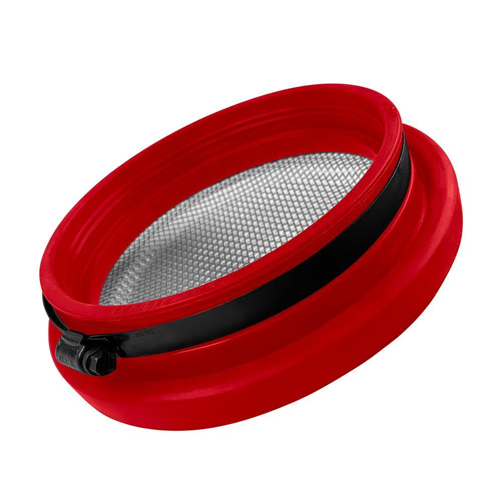 Universal S&B Turbo Screen Guard W/ Velocity Stack (Red) (77-30XX)-Turbo Kit Accessory-S&B Filters-Dirty Diesel Customs