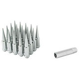 Universal Small Diameter Spline Spike Lug Nut (SPK8-14150)-Spiked Lug Nuts-Gorilla Automotive Products-Dirty Diesel Customs