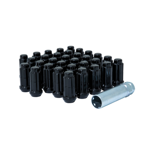 Universal Spline Lug Nut Set - 32 (K8TS-14150GR)-Spline Lug Nuts-Gorilla Automotive Products-K8TS-14150BGR-Dirty Diesel Customs