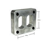 Universal T-4 Flange 1" Spacer (121735)-Flange-Industrial Injection-Dirty Diesel Customs