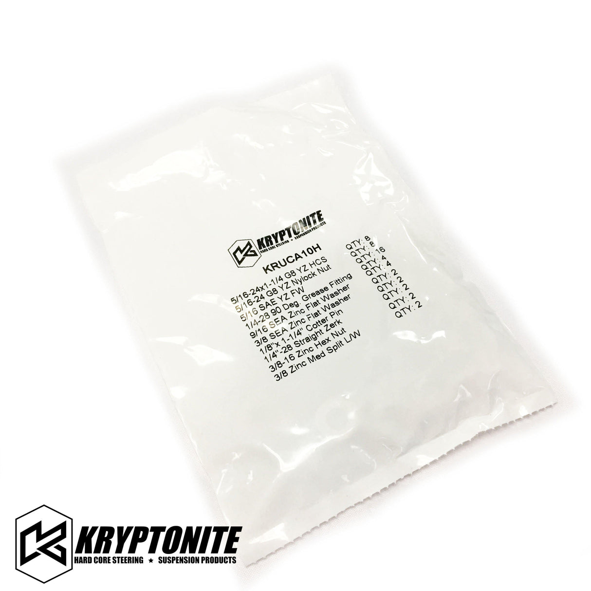Universal Upper Control Arm Hardware Kit (KRUCA10H)-UCA Hardware Kit-KRYPTONITE-Dirty Diesel Customs