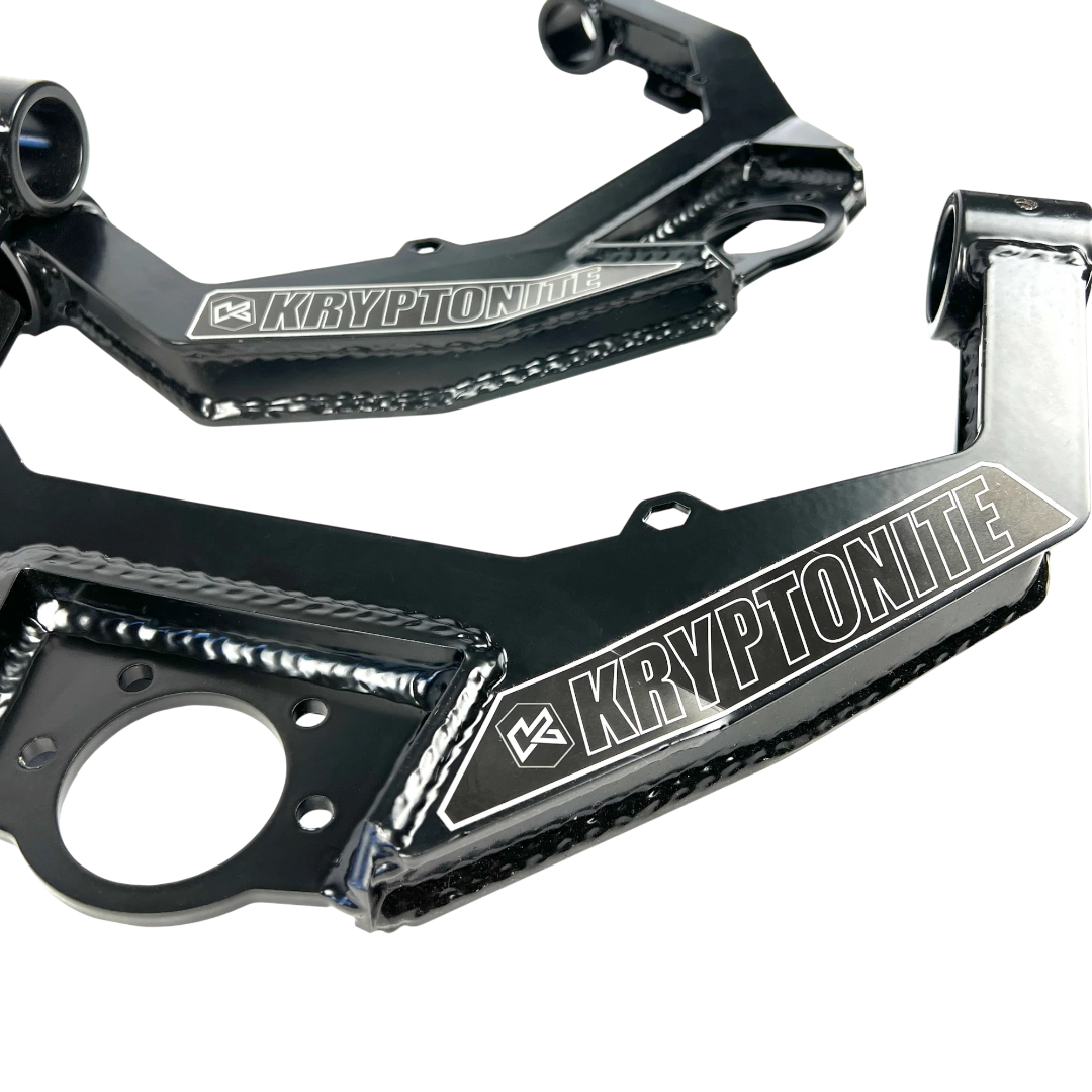 Universal Kryptonite Upper Control Arm Logo Plates - Control Arm Logo Plates - KRYPTONITE - Dirty Diesel Customs