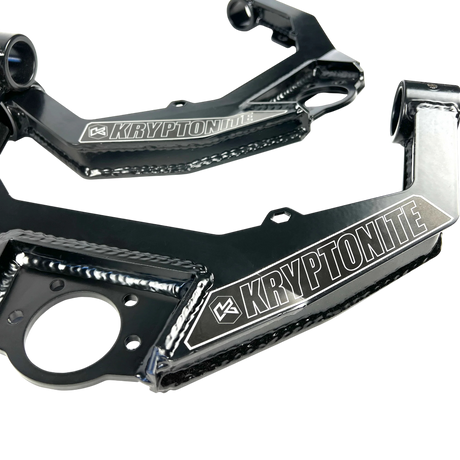 Universal Kryptonite Upper Control Arm Logo Plates - Control Arm Logo Plates - KRYPTONITE - Dirty Diesel Customs