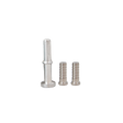 9th injector plugs for 2017-2026 L5P Duramax, three 1/4" internal plugs machined in Canada from 6061 billet aluminum