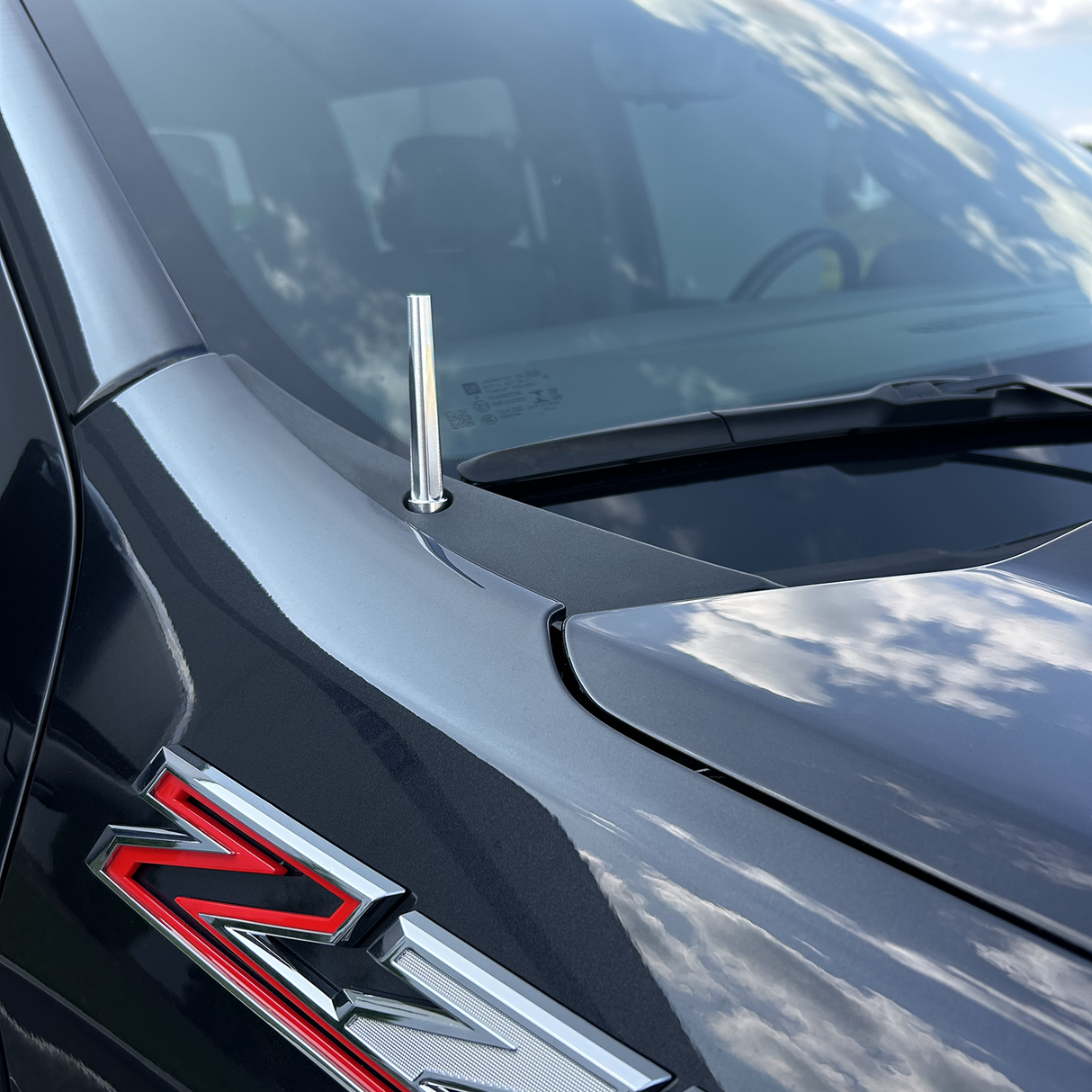 2007.5-2019 Duramax Billet TIG Torch Stubby Antenna - Wehrli Custom Fabrication