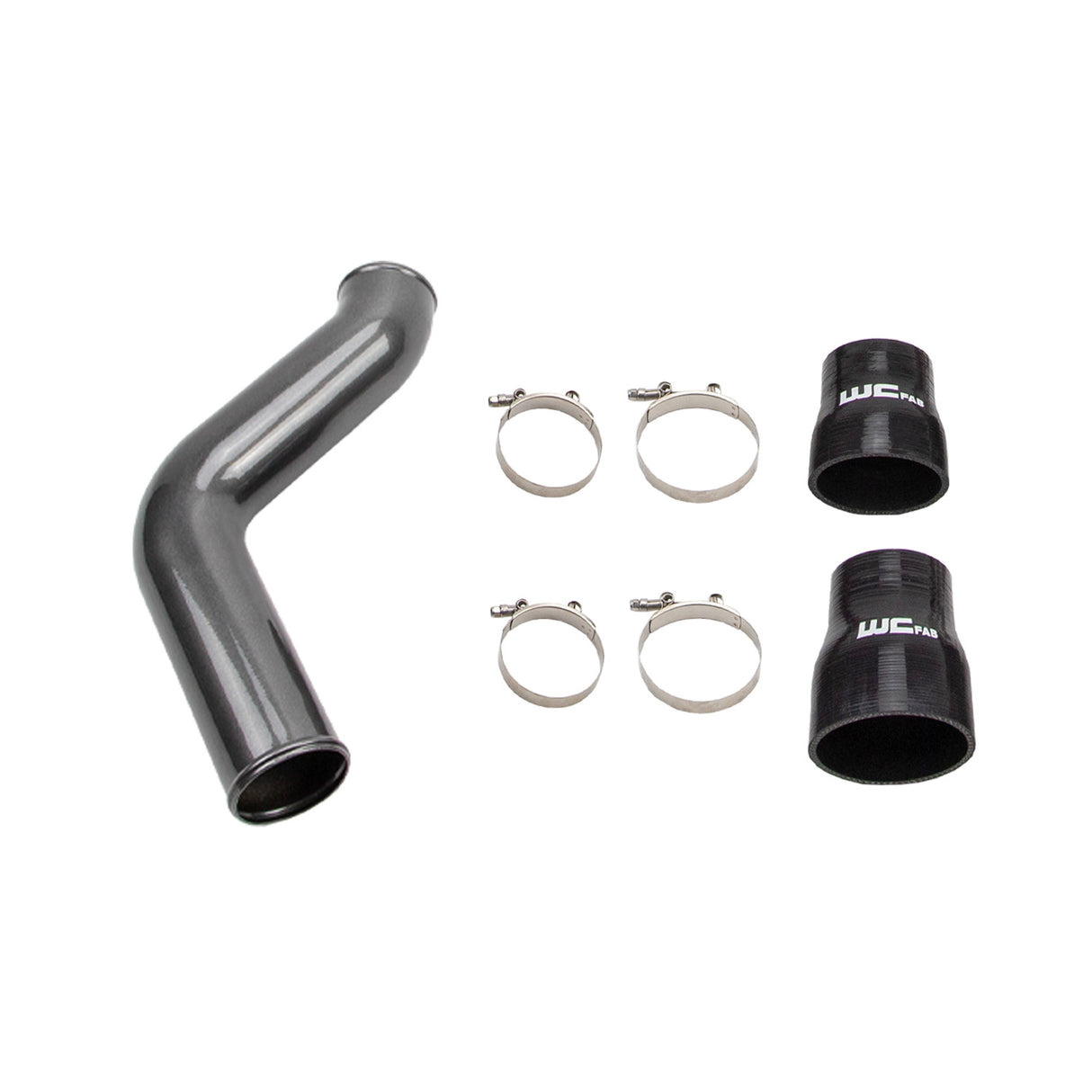 2019-2024 Cummins Passenger Side 3.5" Intercooler Pipe Kit - Wehrli Custom Fabrication