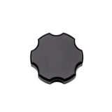1998-2024 Cummins Billet Aluminum Brake Master Cylinder Cap, Black Anodized - Wehrli Custom Fabrication