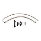 1998.5-2007 Cummins High Mount 2nd Gen Swap Oil Feed & Drain Line Kit - Wehrli Custom Fabrication