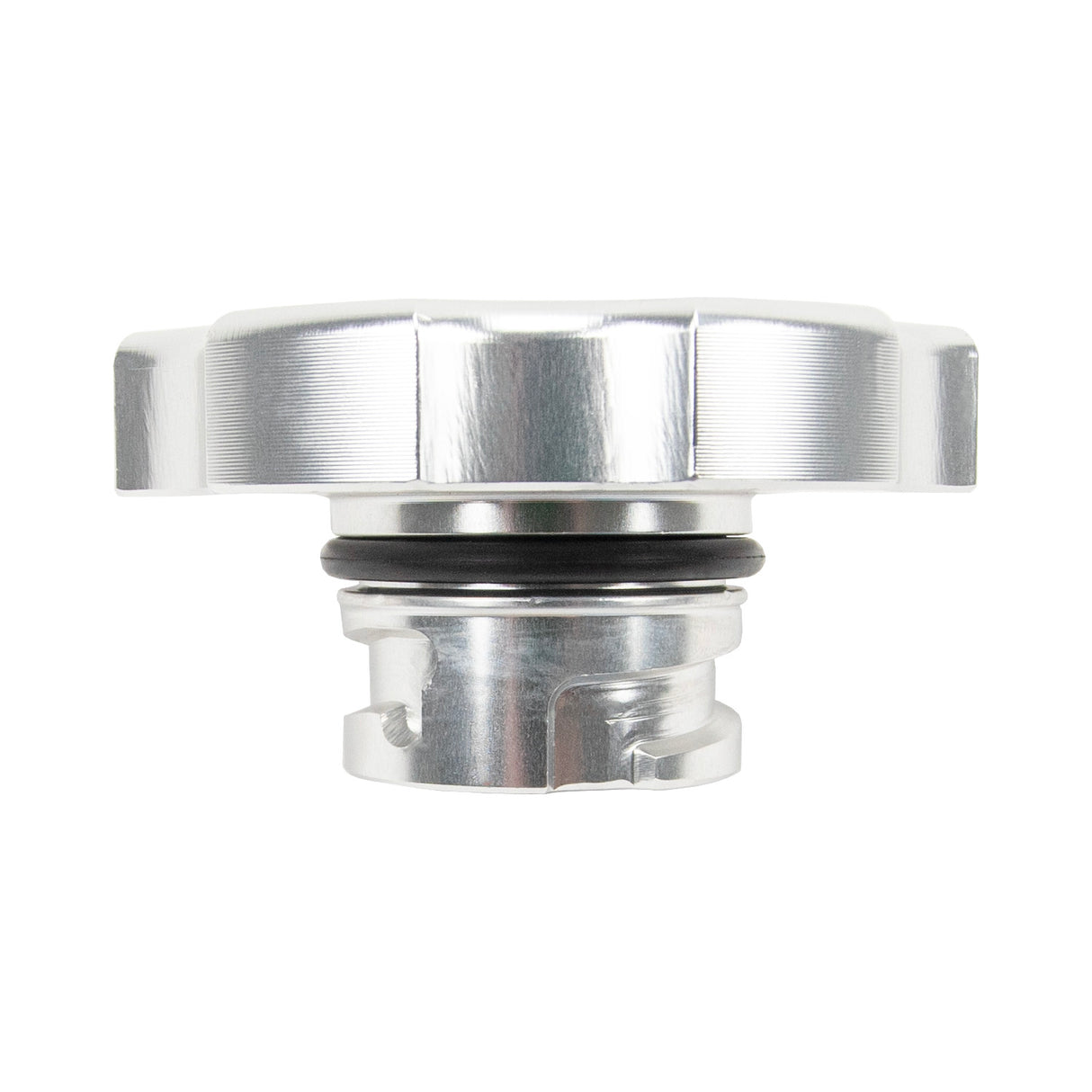 2011-2025 Powerstroke Billet Aluminum Clear Anodized Oil Fill Cap - Wehrli Custom Fabrication