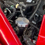 2011-2025 Powerstroke Billet Aluminum Clear Anodized Oil Fill Cap - Wehrli Custom Fabrication