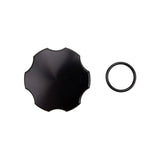 2011-2024 Powerstroke Billet Aluminum Black Anodized Oil Fill Cap - Wehrli Custom Fabrication